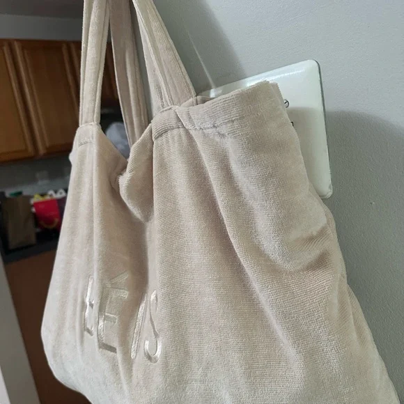 EUC BEIS The Terry Towel Tote - Picture 3 of 4